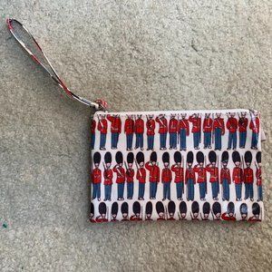 Cath Kidston British Soldier Print Wristlet